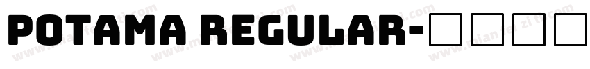 potama Regular字体转换